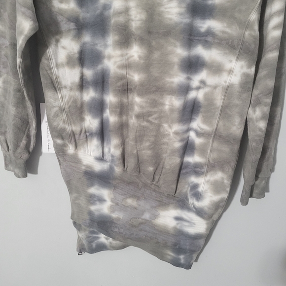 Young Fabulous and Broken Tie Dye Asymmetrical Hem Turtleneck Mini Dress NWT - Picture 10 of 12